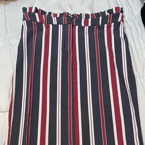 Knee length skirt
